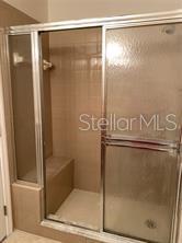 Master shower