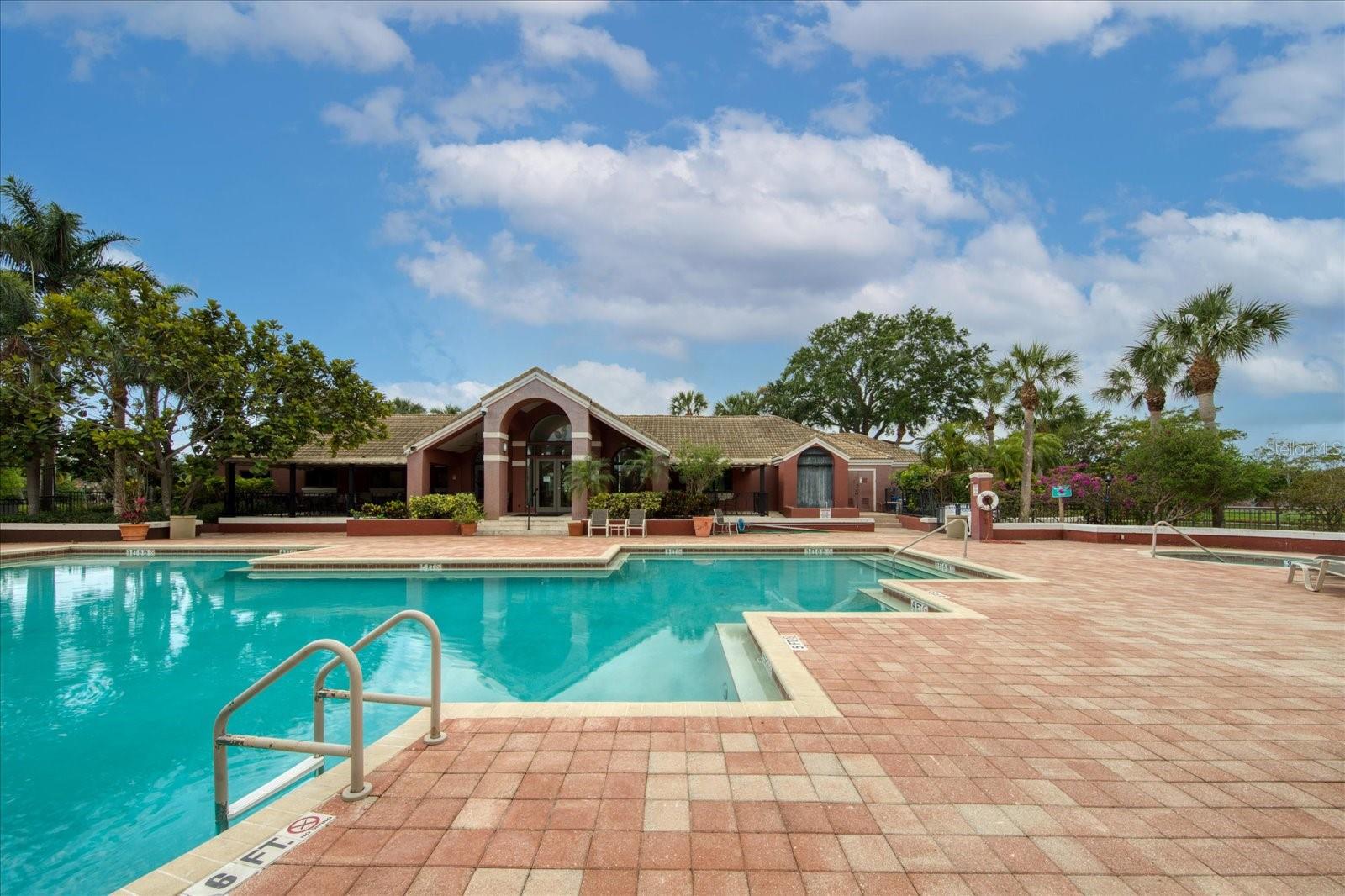 Beautiful Pools in 2 areas of Itopia