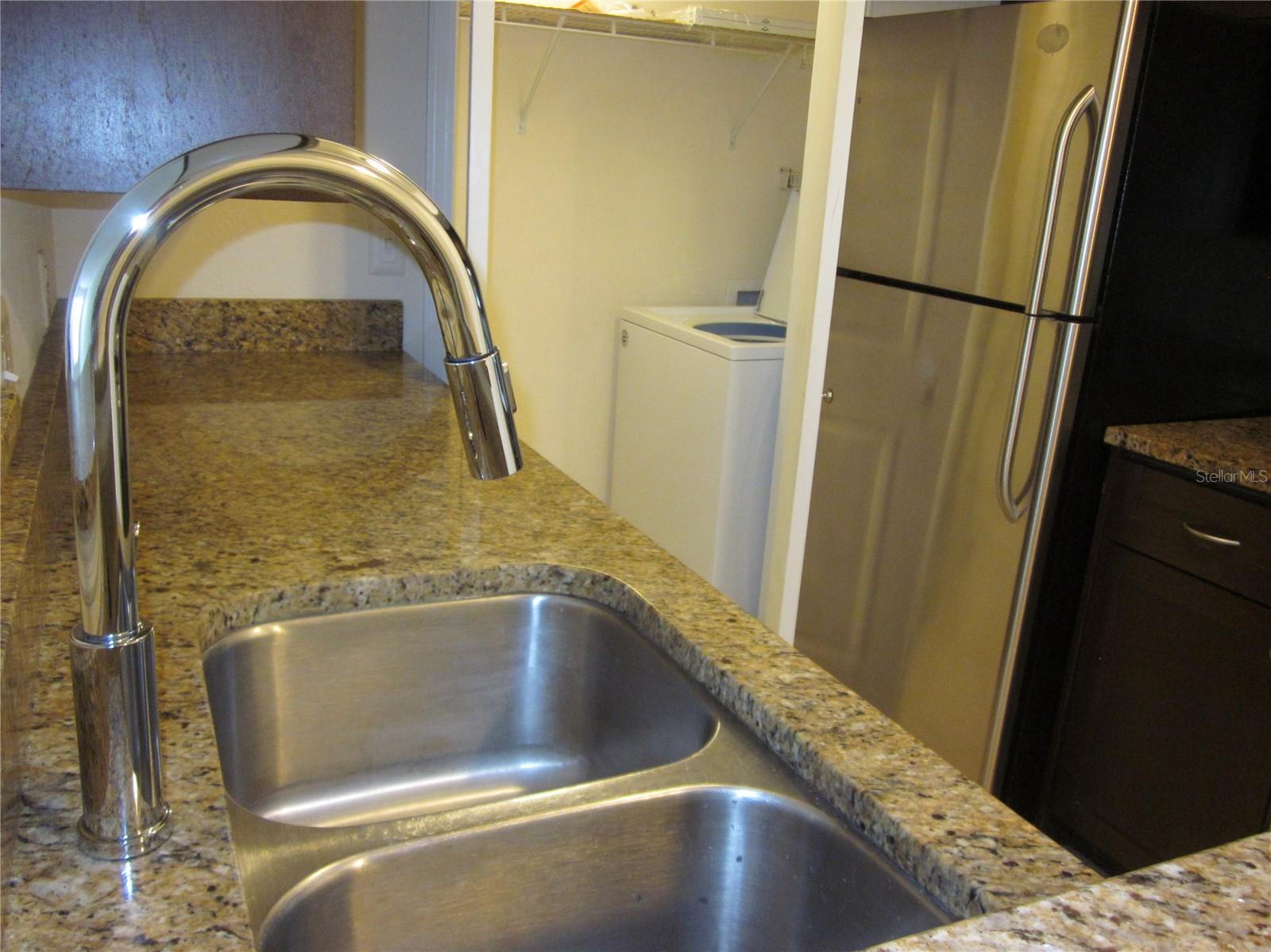 Full washer in background