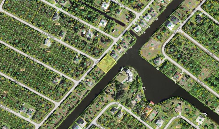 Large, newer homes nearby.