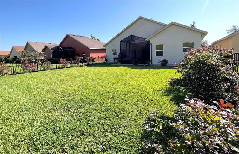 Spacious Backyard