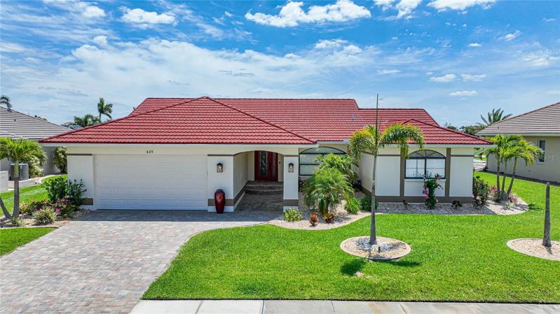 easy to maintain metal roof and recently painted exterior are a plus