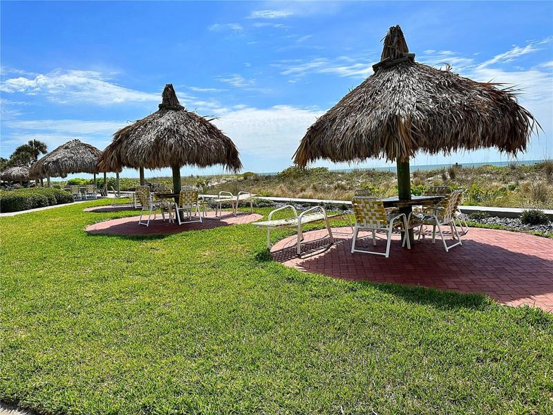 TIKI'S LINE THE BEACH