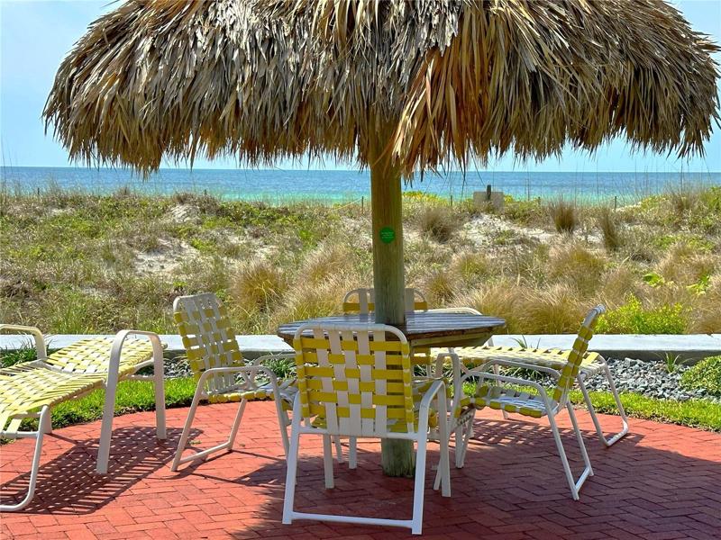 TIKI'S LINE THE BEACH