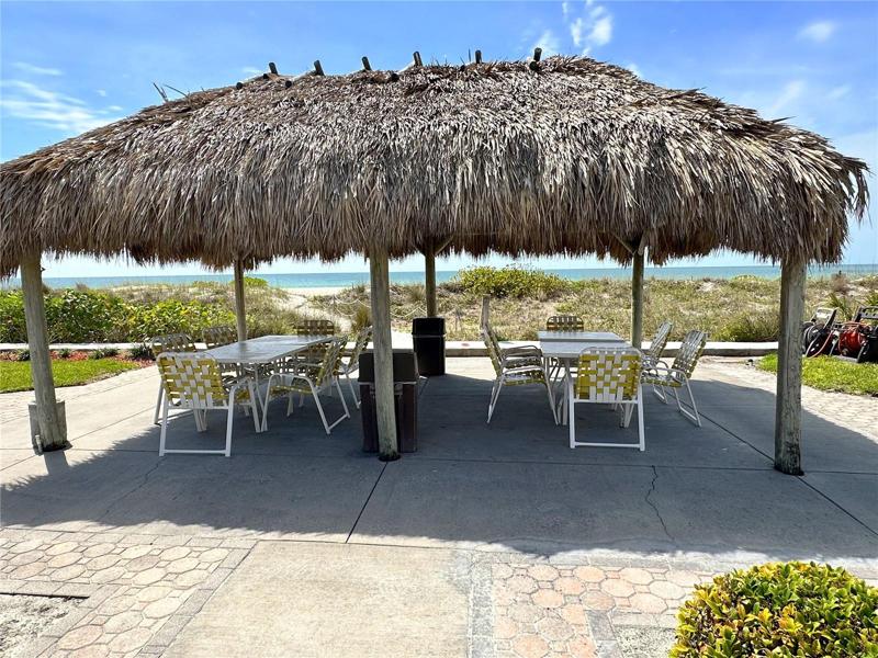 TIKI'S LINE THE BEACH