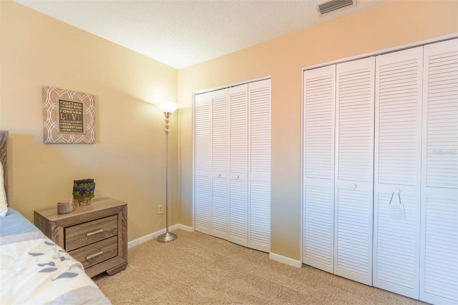 Bedroom 3 Closets