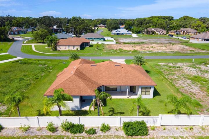 Aerial of Back Exterior