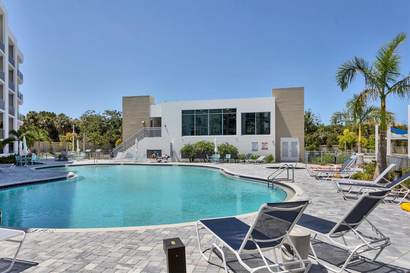 Resort Style Pool and Spa