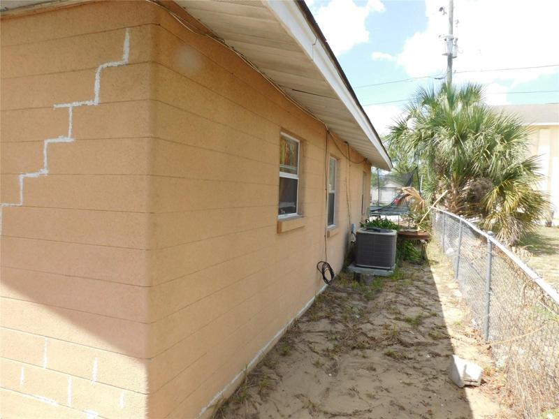 Side view from rear