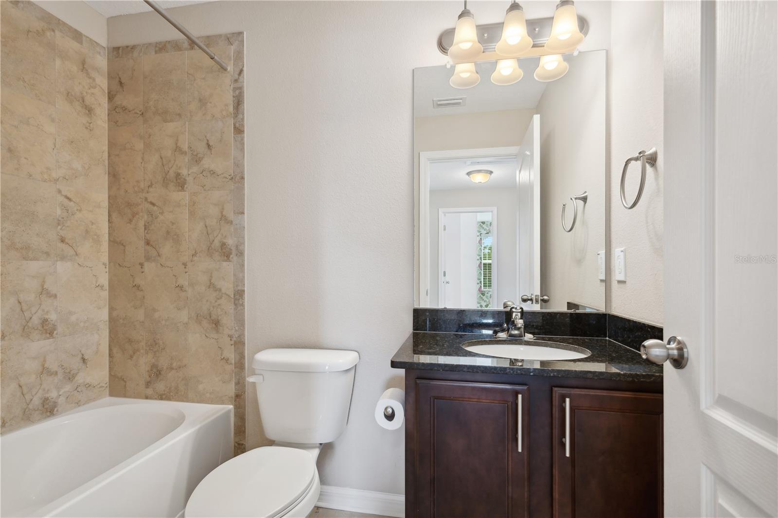 Full guest bathroom upstairs