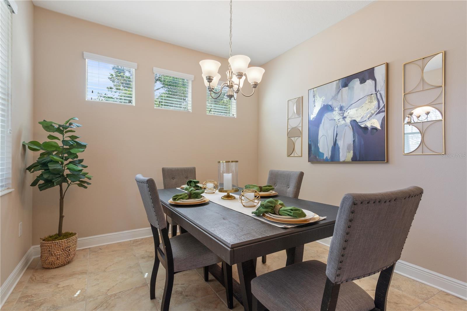 Formal dining room