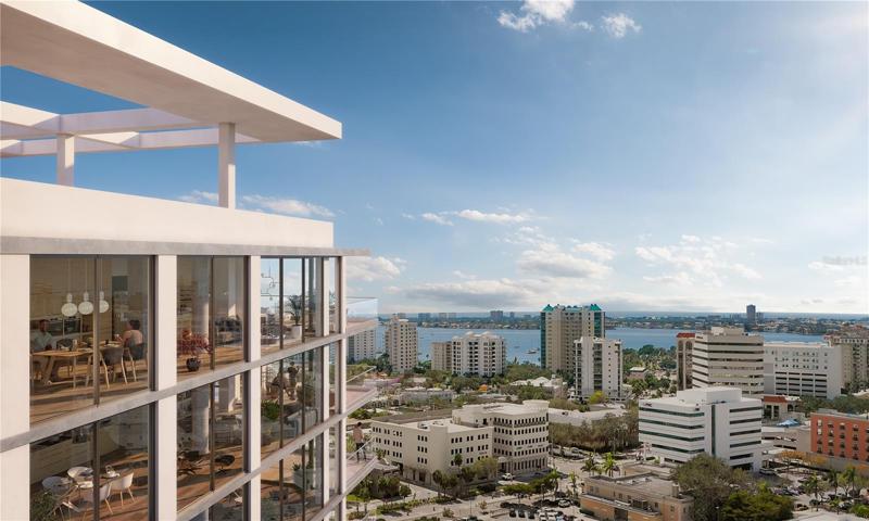 SOTA Residences - View of Sarasota Bay