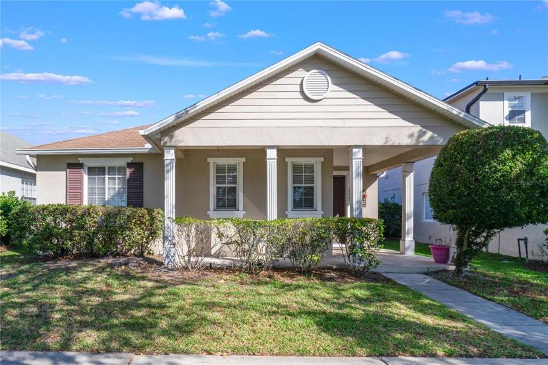 Avalon Park in East Orlando is ready for a new neighbor! Is that you? This 4BD/2BA home has a covered front and back porch, two car rear facing garage, a park across the street and the great amenities and community events that make Avalon a great place to call home!