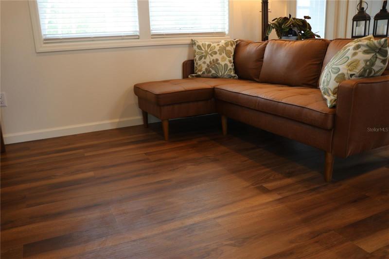 Luxury Vinyl Plank Flooring Throughout