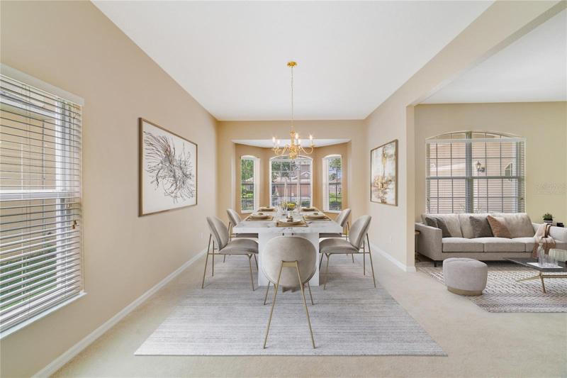 FORMAL DINING/LIVING. Virtually Staged.
