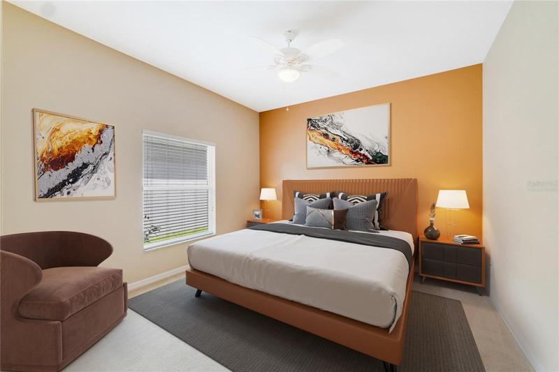 A main floor bedroom and renovated full bath are convenient for overnight guests or when the IN-LAW’S come to visit! Virtually Staged.