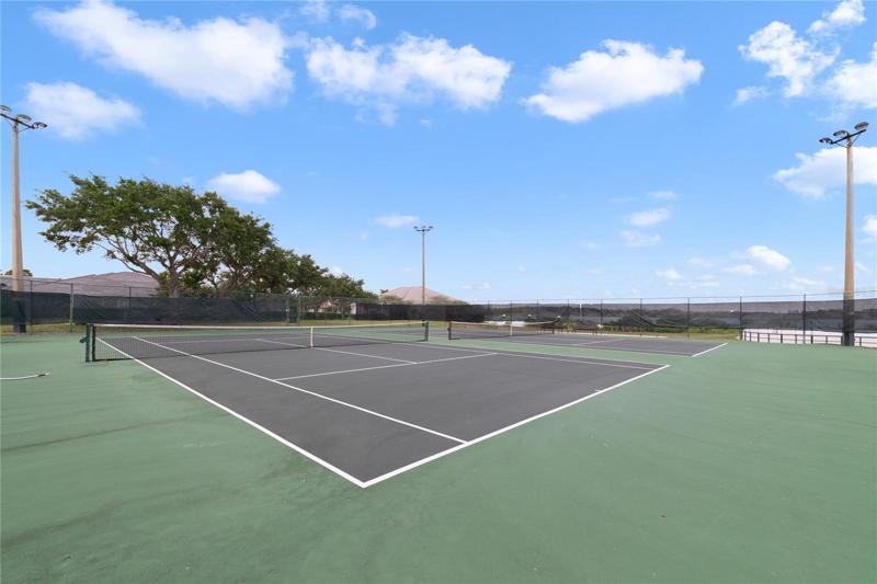 TENNIS COURTS.
