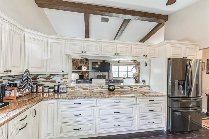 View From Kitchen into Family Room