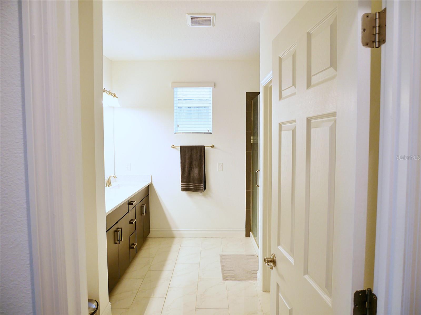 Master bath. Nice Tile.