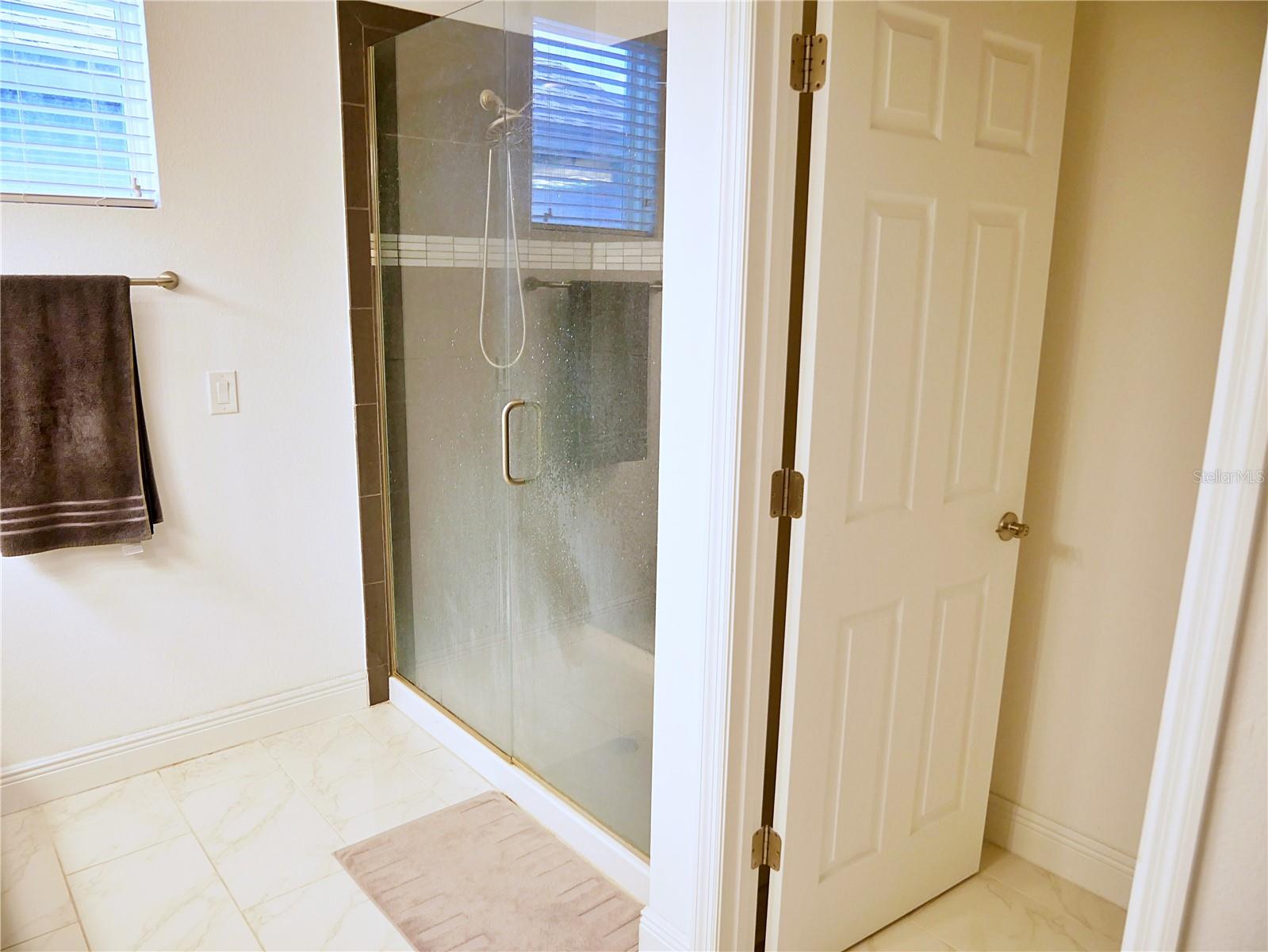 Glass Shower.