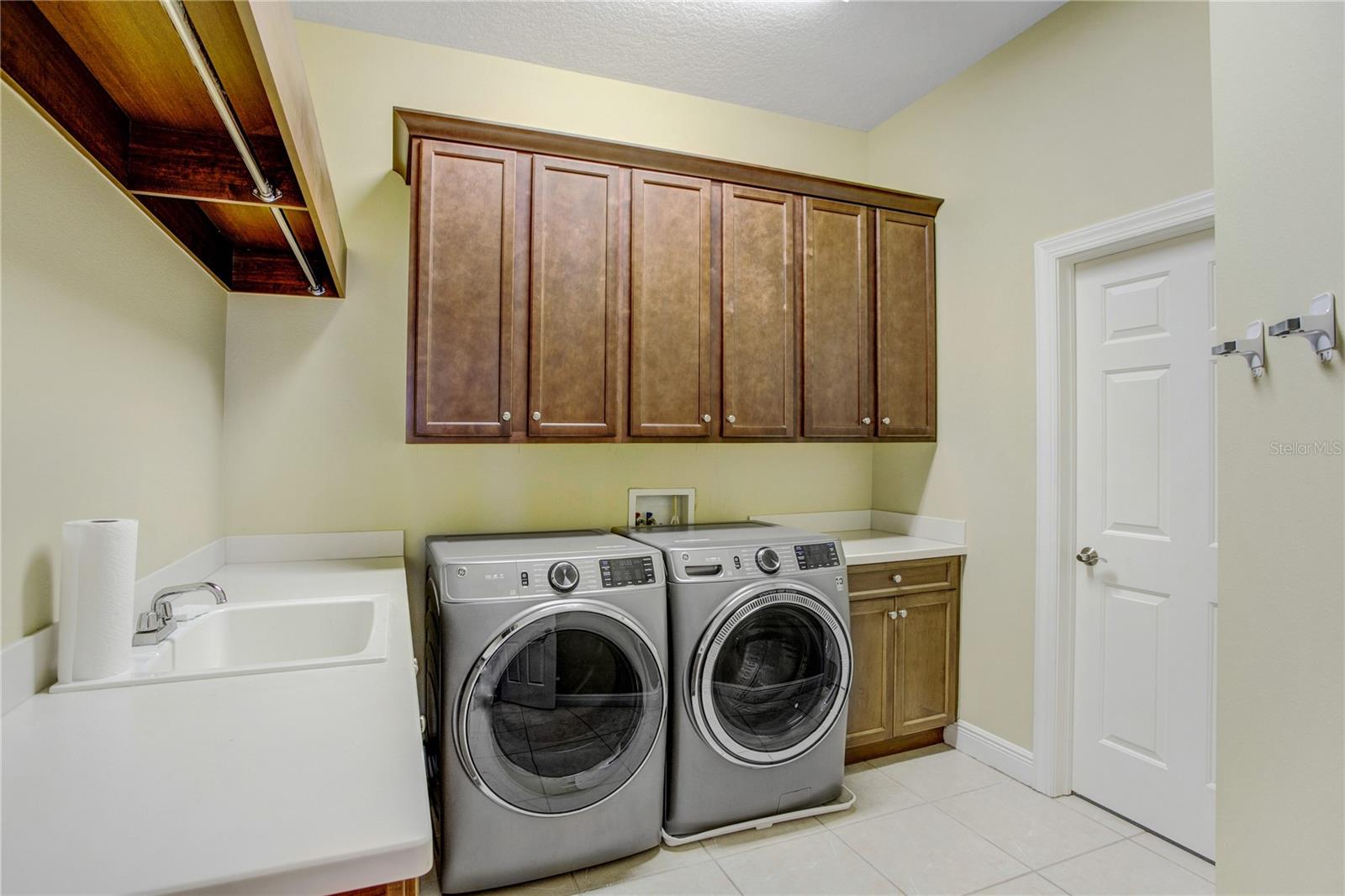 laundry room upstairs