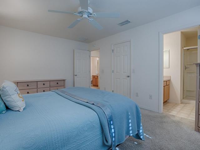 THIS VIEW SHOWS THE ENTRANCE TO THE EN SUITE MASTER BATH