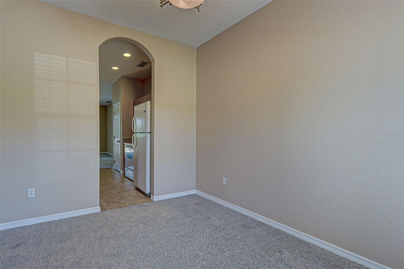 Dining room with access to Kitchen