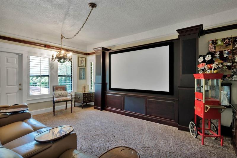 Main house media/ bedroom