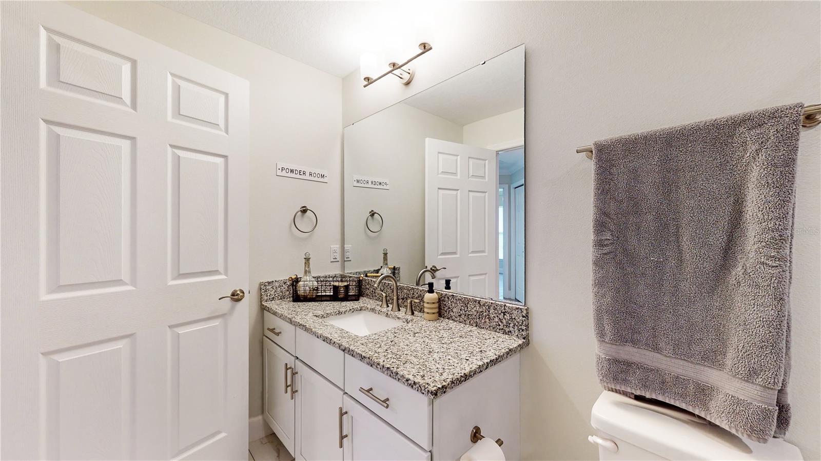 Secondary bathroom