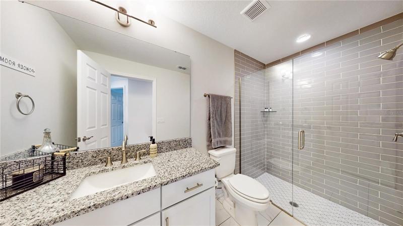 Secondary bathroom