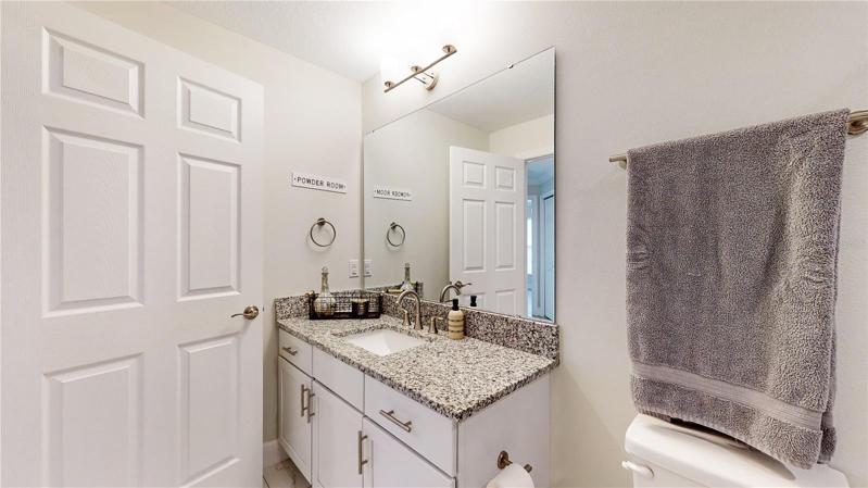 Secondary bathroom