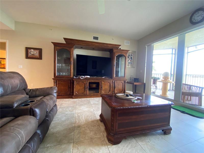 Great room with TV, Sofa