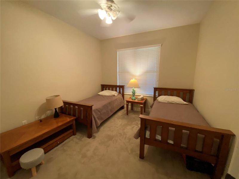 Third bed room, with two twin beds