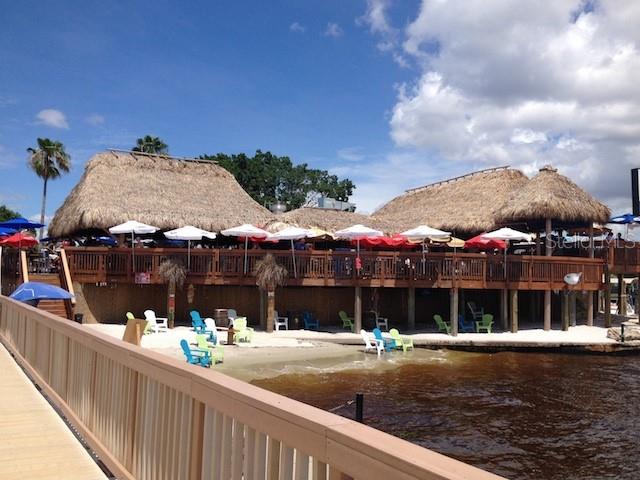 Tiki restaurant at the Yacht &amp; Beach Club