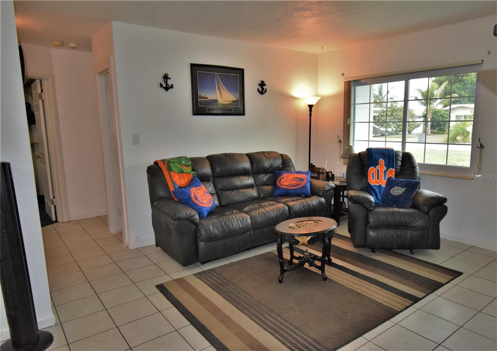 New windows allow for plenty of natural light.