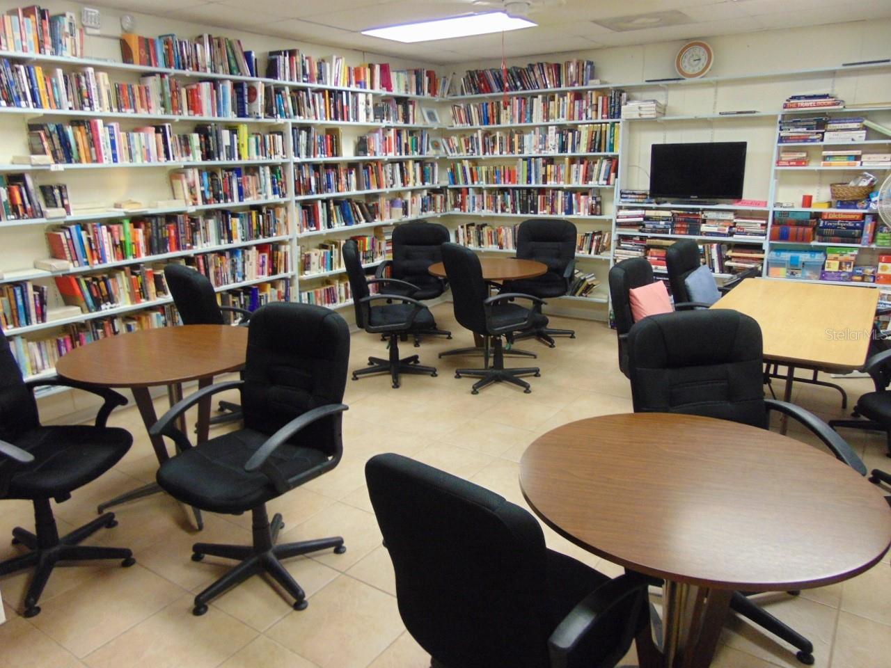 Library &amp; card game room.