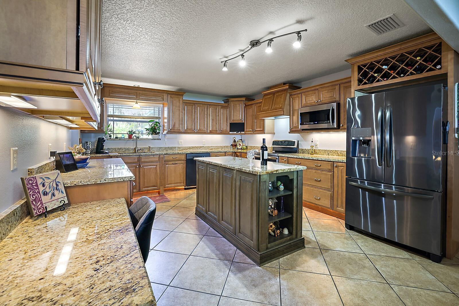 Kitchen with Stainless Steel Appliances