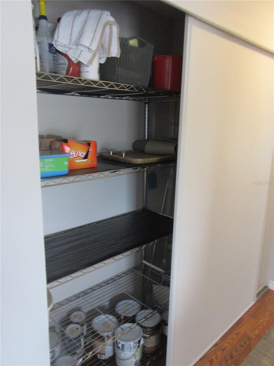 Extra storage in the hallway