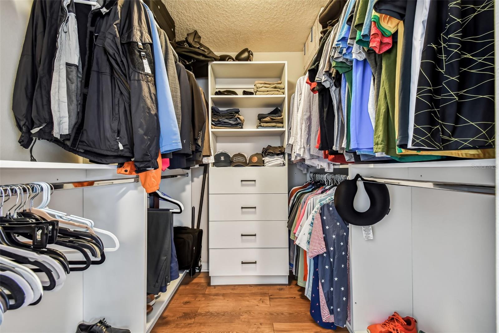 Master Closet - his