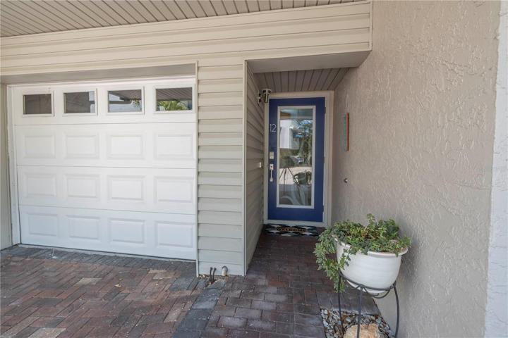 Hurricane door with glass insert