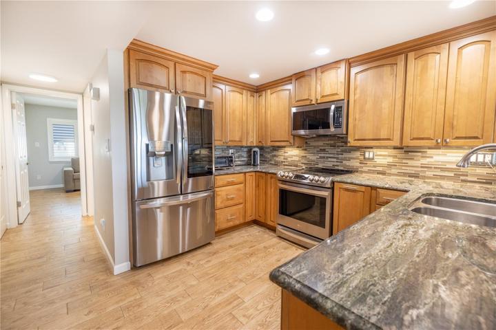 Newer stainless appliances LG stove and microwave, LG Inverter Linear  refrigerator