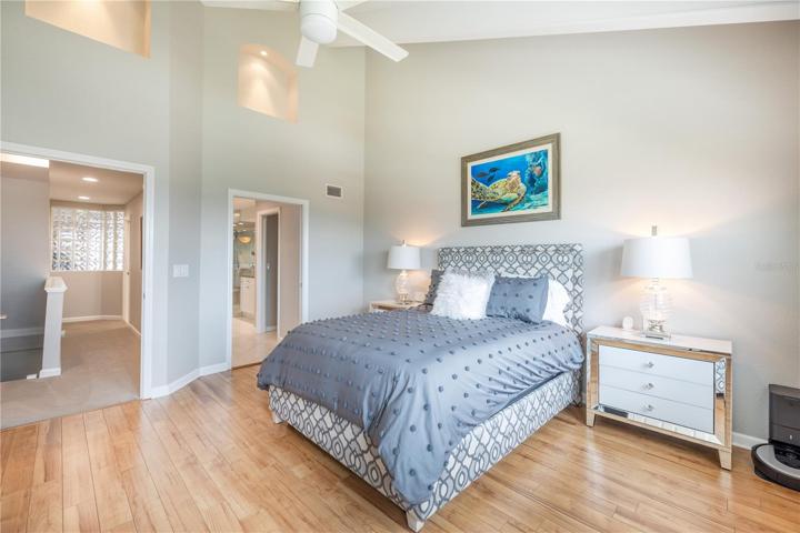 Enter the second living level and unwind in your private owner's suite with ensuite bathroom