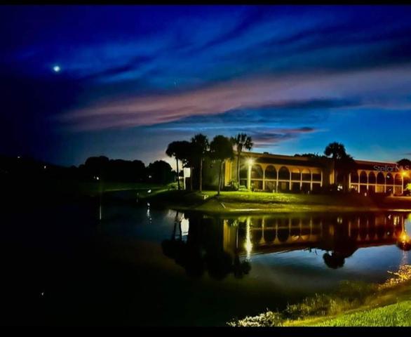 Sunset at the condos
