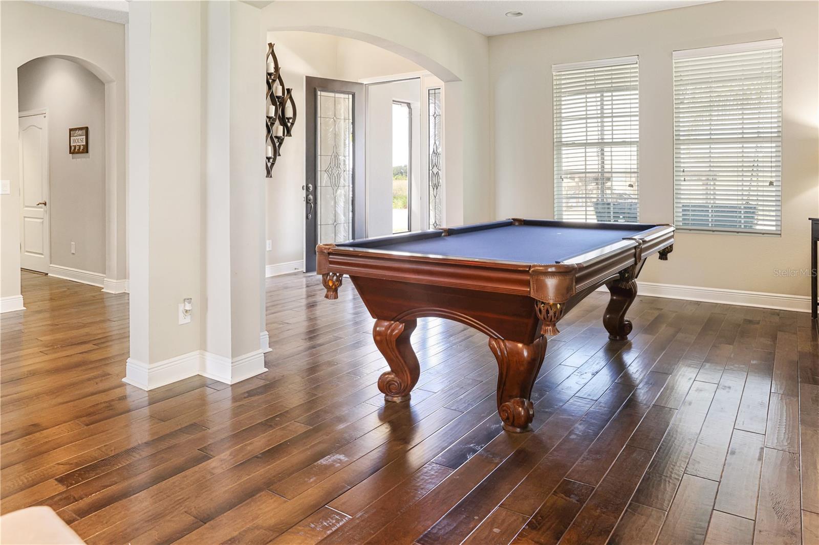 Billiards room