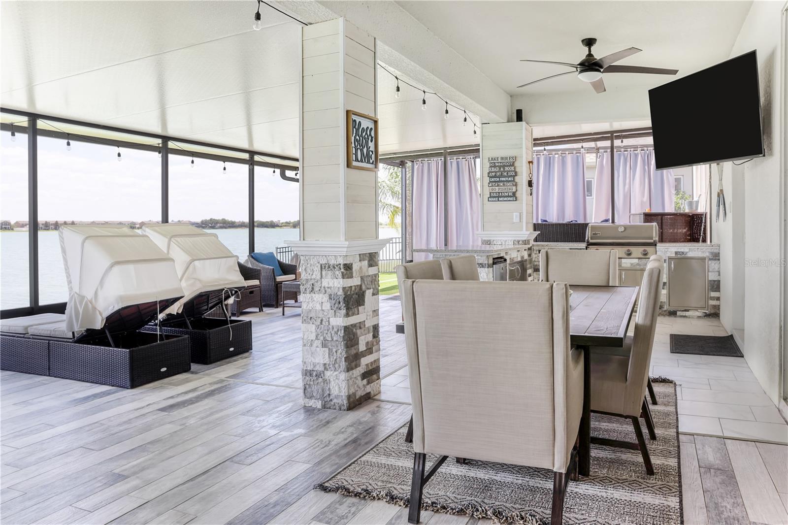 Enclosed Back Porch