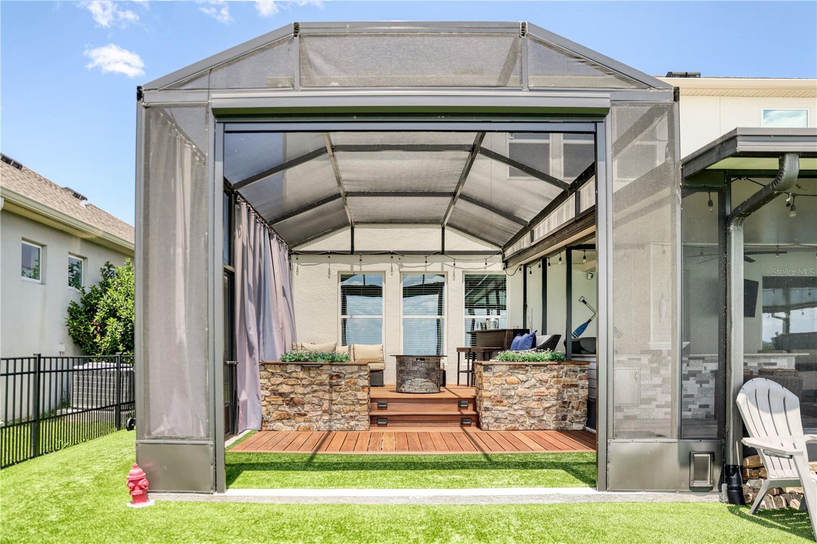 Enclosed Back Porch