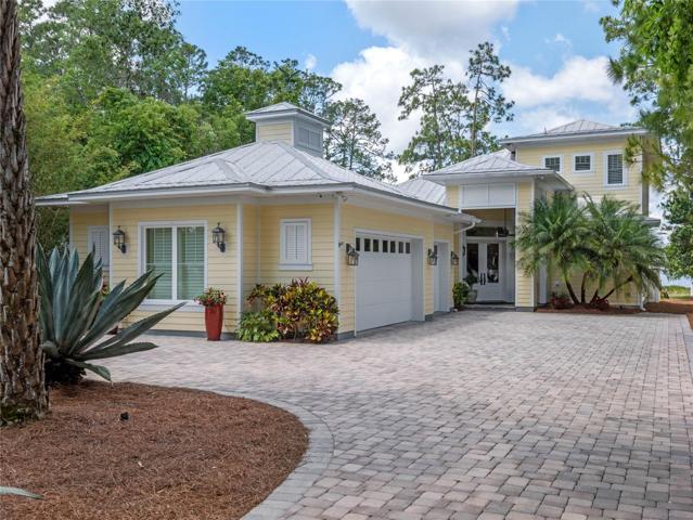 Key West inspired lakefront home