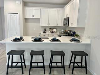Kitchen with Breakfast Bar (stock photo)