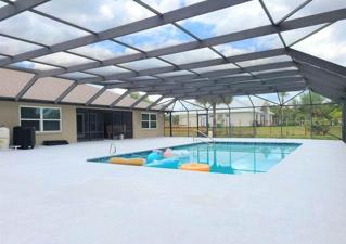 Pool Size 18' x 34' & Newly Resurfaced
