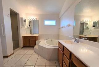 Master Bath With Jetted Tub